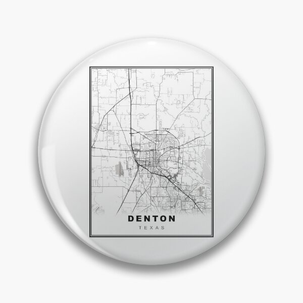 Item preview, Denton Map designed and sold by Tamas Das.