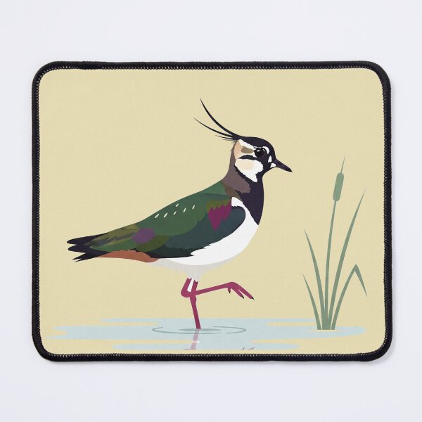 Item preview, The Northern Lapwing - Minimalist Lapwing Art designed and sold by TheArtEngineer.