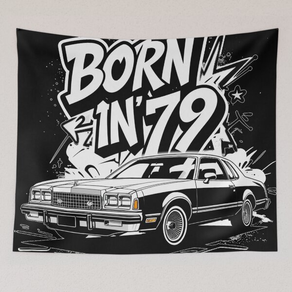 Item preview, Born in '79 – 1979 Caprice Graffiti Style Art designed and sold by Pulse Creativity Designs.