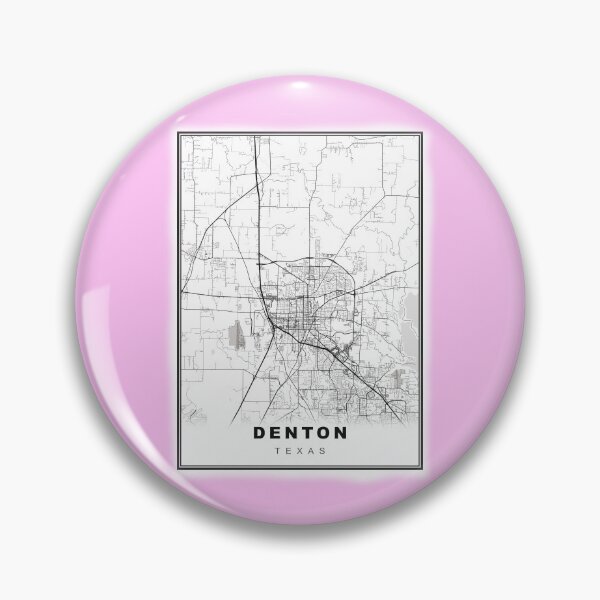 Item preview, Denton Map designed and sold by Tamas Das.