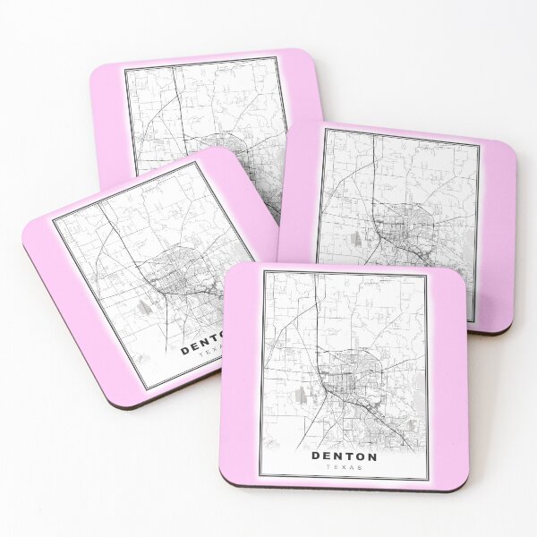 Item preview, Denton Map designed and sold by Tamas Das.