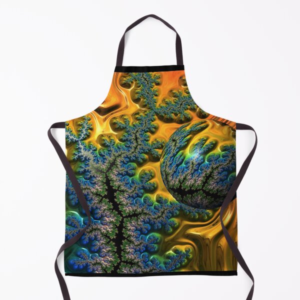 Item preview, Mandelbrot River with Sphere designed and sold by Yolanda Caporn Art.
