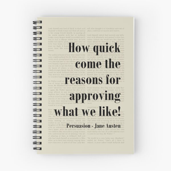 Item preview, Approving What We Like Persuasion Jane Austen Quote designed and sold by kakarikihill.