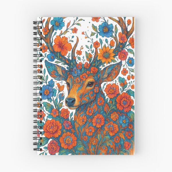 Item preview, Flower Deer designed and sold by a2zbuyshop.