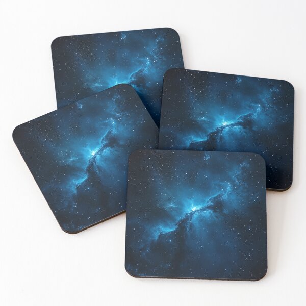 Item preview, A star shining behind the light of a nebula designed and sold by FluffyGallery.