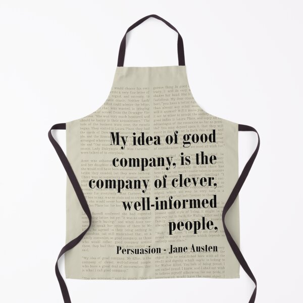 Item preview, Good Company Persuasion Jane Austen Quote Classic Literature designed and sold by kakarikihill.