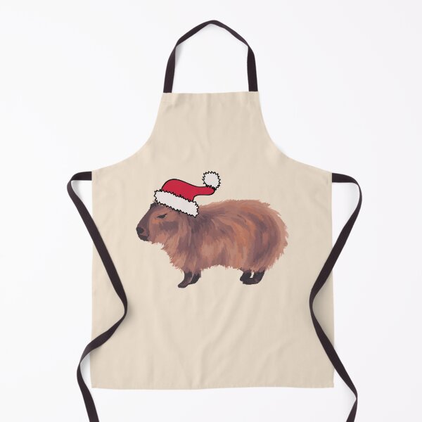 Item preview, Cranky Christmas Capybara designed and sold by LauraCoxArt.