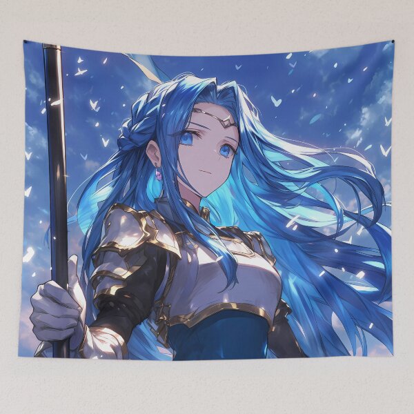 Item preview, Yachiyo Nanami Magia Record Anime Serene Magical Girl Portrait designed and sold by juniorcastros.