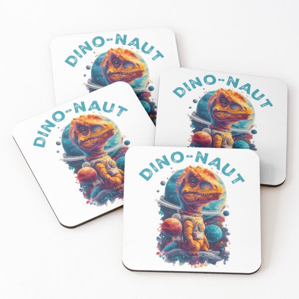 Artikelvorschau, Dino-naut Lustiger Dinosaurier Weltraumliebhaber Vintage Dino Astronaut entworfen und verkauft von SecretDicer.
