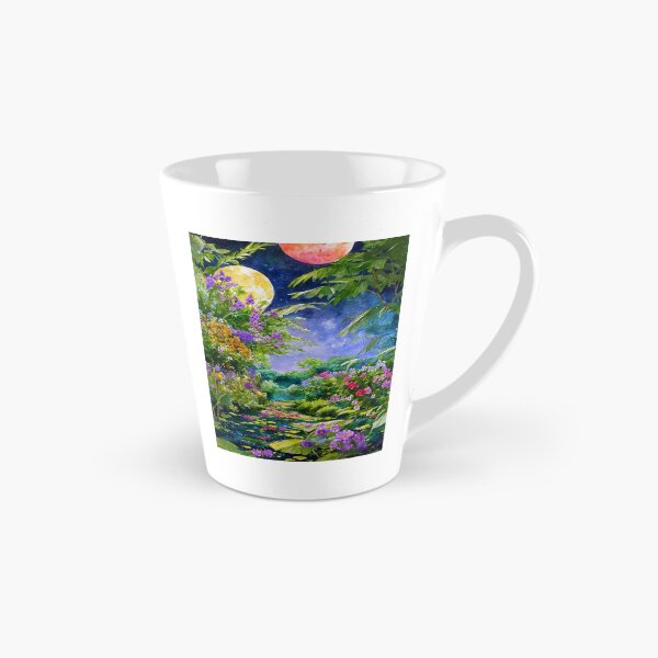 Item preview, "Twilight Garden of Two Moons" designed and sold by SEIMEI2025.