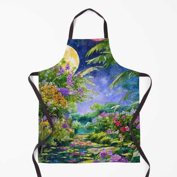 Item preview, "Twilight Garden of Two Moons" designed and sold by SEIMEI2025.