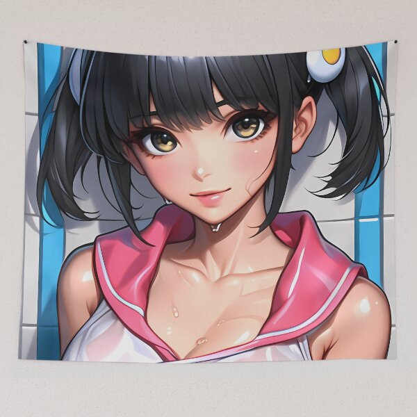 Aperçu de l'œuvre Brilliant Fiery Resolve Karen Araragi Bakemonogatari Anime Glow créée et vendue par juniorcastros.