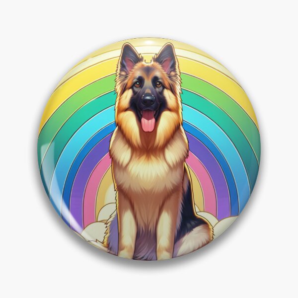 Item preview, Anime style German Shepherd designed and sold by BritishDelights.