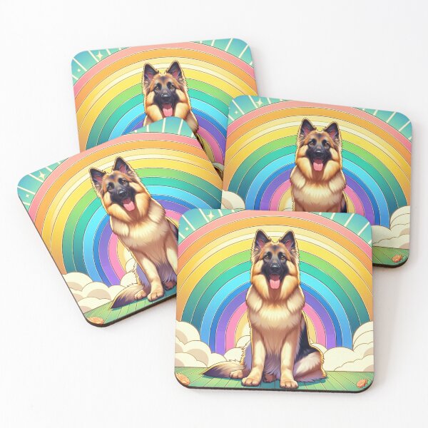 Item preview, Anime style German Shepherd designed and sold by BritishDelights.