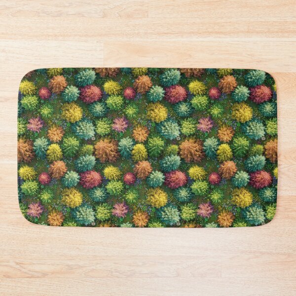 Item preview, Forest on bird's eye Seamless Pattern designed and sold by um1981.