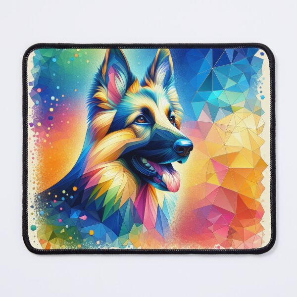 Item preview, Prism style German Shepherd designed and sold by BritishDelights.