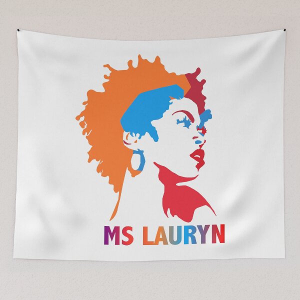 Item preview, Miss Lauryn Hill illustration designed and sold by ZooStateofMind.