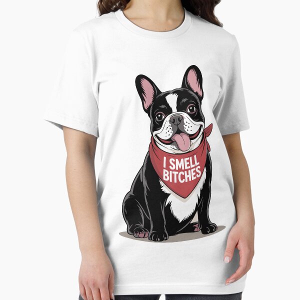 Item preview, Cute Pug With A Bandana That Says "I Smell Bitches" designed and sold by clon-dot-net.