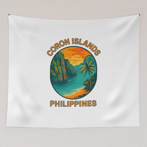 Item preview, Coron Islands - Philippines designed and sold by inkNext.