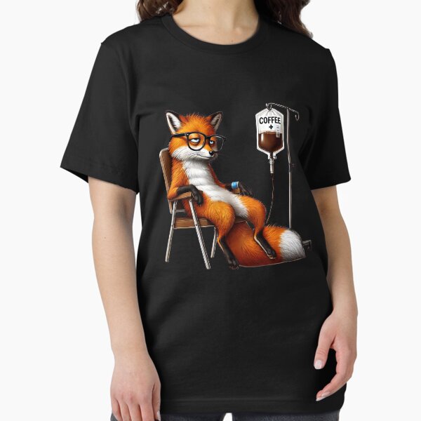 Item preview, Funny Fox IV Coffee Drink Animal Lover designed and sold by Kimberley King Art  King Art.