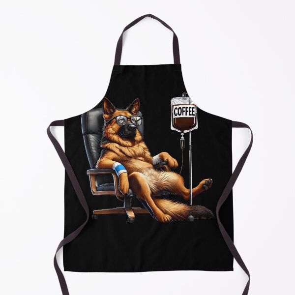Item preview, Funny German Shepherd Coffee Drink Dog Lover designed and sold by Kimberley King Art King Art.