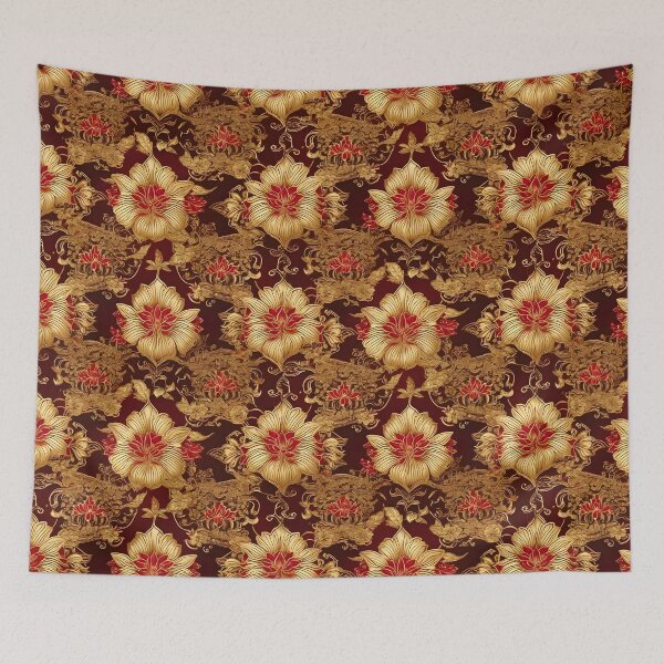 Item preview, Royal Baroque Blossom on Crimson designed and sold by idostudio.