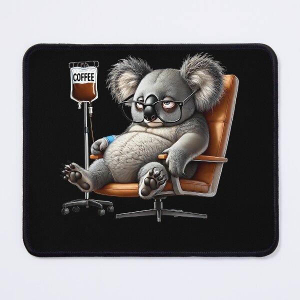 Item preview, Funny Koala IV Coffee Drink Animal Lover designed and sold by Kimberley King Art King Art.