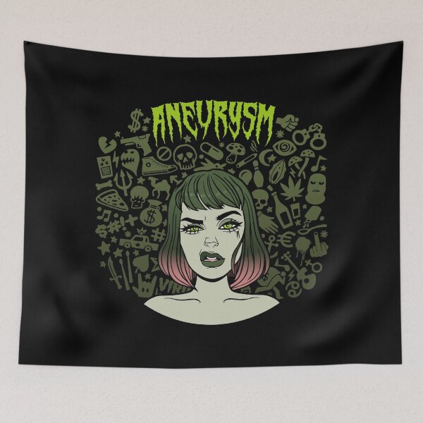 Item preview, Aneurysm Band Girl Official Merch designed and sold by SKAMERgraphics.