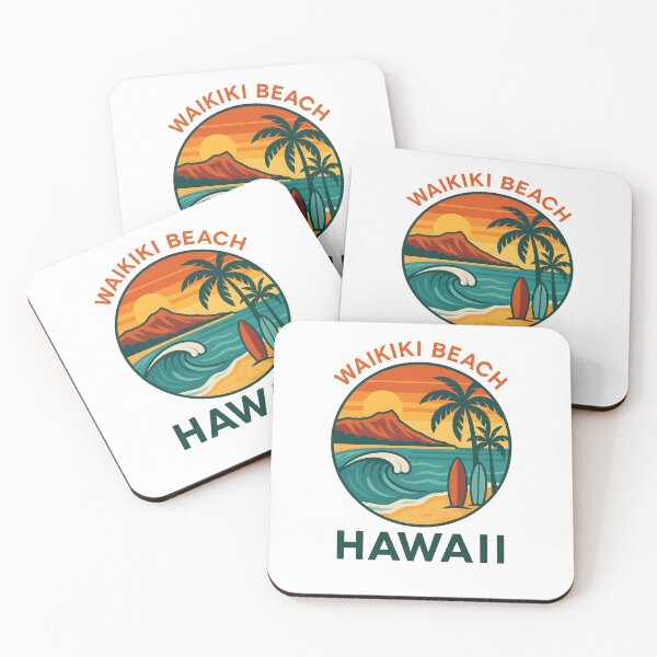 Item preview, Waikiki Beach – Hawaii designed and sold by inkNext.