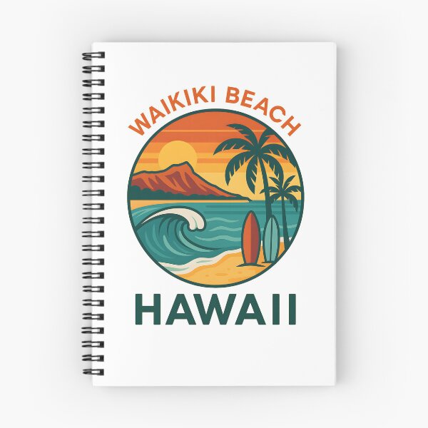 Item preview, Waikiki Beach – Hawaii designed and sold by inkNext.