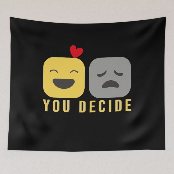 Item preview, You Decide, Happy Sad You Decide designed and sold by OB-Store.