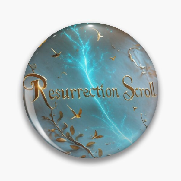 Item preview, Scroll of Resurrection designed and sold by Kamadiart.