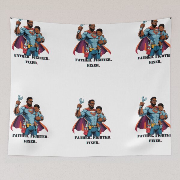 Item preview, FATHER. FIGHTER. FIXER. designed and sold by TreatUrSelf7.