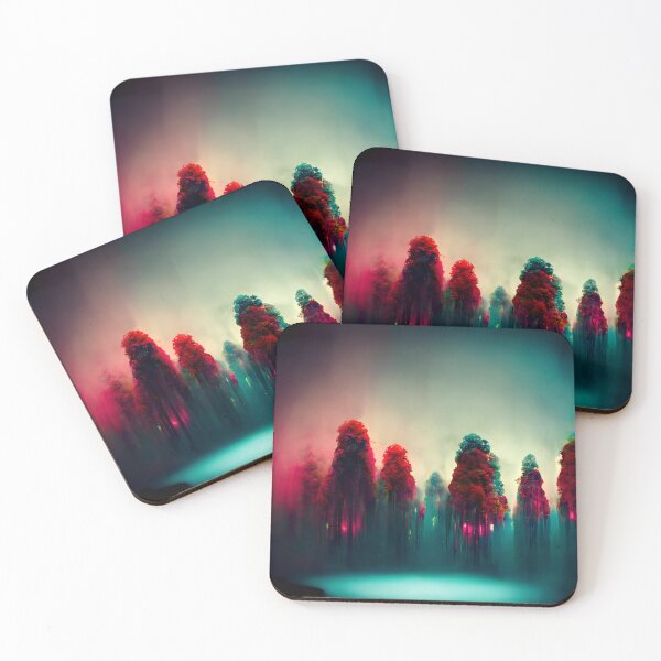 Item preview, Mystical Neon Forest Dreamscape designed and sold by Amr Siam.