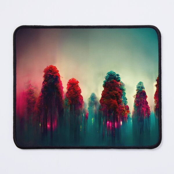 Item preview, Mystical Neon Forest Dreamscape designed and sold by Amr Siam.