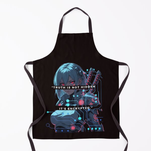 Item preview, Mira – The Blade of Code | Cyberpunk Anime Warrior Girl Version 3 designed and sold by modishwelt.