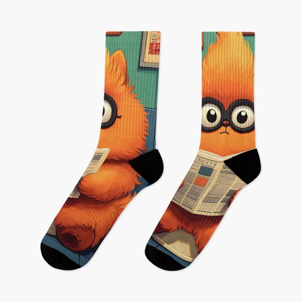 Item preview, Animal Fluffy Pomeranian Reading Newspaper Bathroom Toilet Glasses designed and sold by earlobejerk.