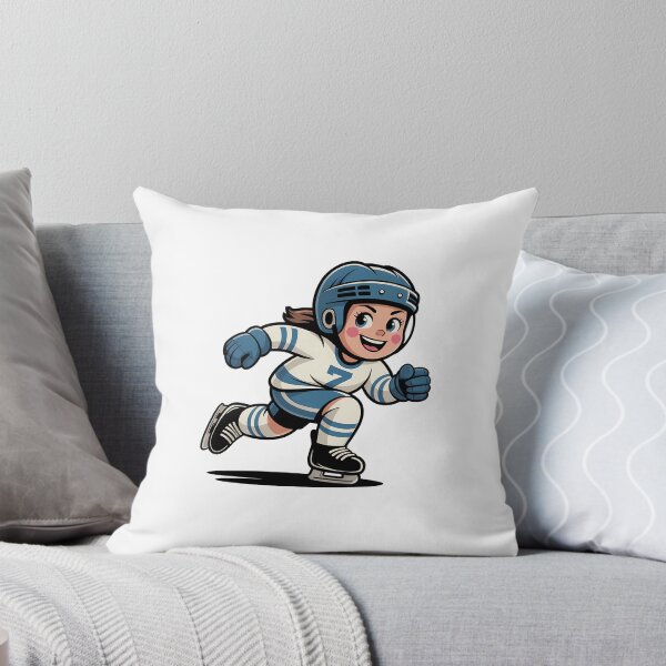 Artikel-Vorschau von Eishockey-Mädchen - Cooles Vintage-Cartoon-Logo, designt und verkauft von LoFizzy.