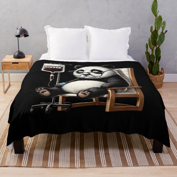 Item preview, Funny Panda IV Coffee Drink Animal Lover designed and sold by Kimberley King Art King Art.