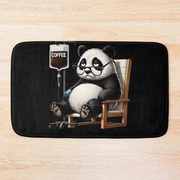 Item preview, Funny Panda IV Coffee Drink Animal Lover designed and sold by Kimberley King Art  King Art.
