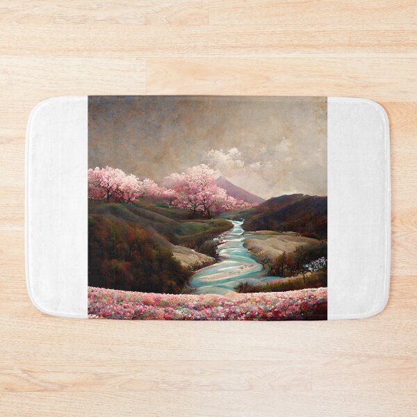 Item preview, Cherry Blossom River Dreamscape designed and sold by Amr Siam.