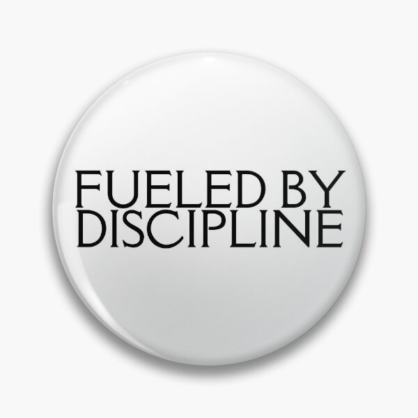 Item preview, Fueled By Discipline designed and sold by A Little Unhinged.