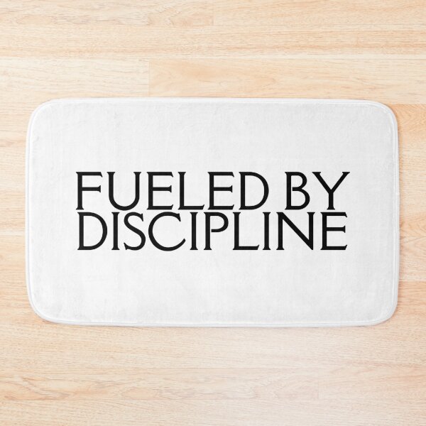 Item preview, Fueled By Discipline designed and sold by A Little Unhinged.