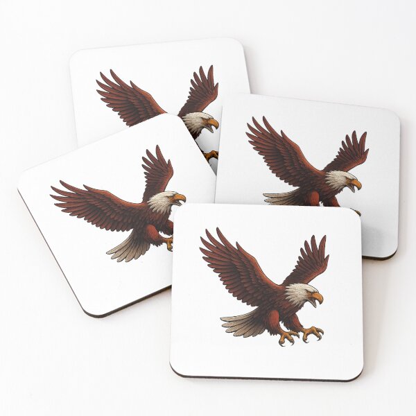 Item preview, Strike in Flight - Bald eagle designed and sold by Fleetwood1994.