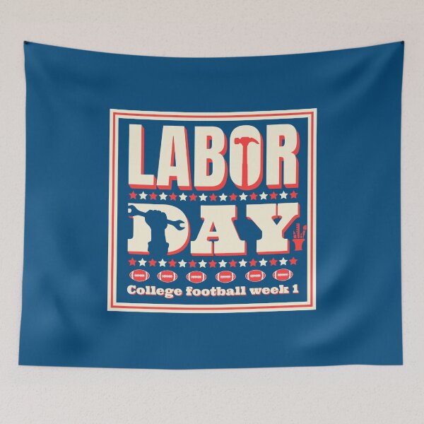 Item preview, Labor day college football week 1 tshirt designed and sold by Minerbetter.