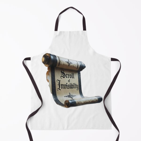 Item preview, Scroll of Invisibility designed and sold by Kamadiart.