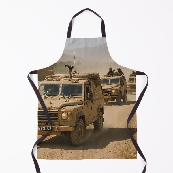 Item preview, Snatch Land Rovers in Helmand designed and sold by Skyframe Aviation.