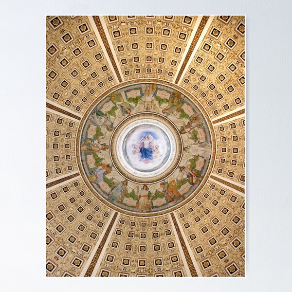 Item preview, Library of Congress Ceiling, Washington, D.C. designed and sold by Carol M.  Highsmith.