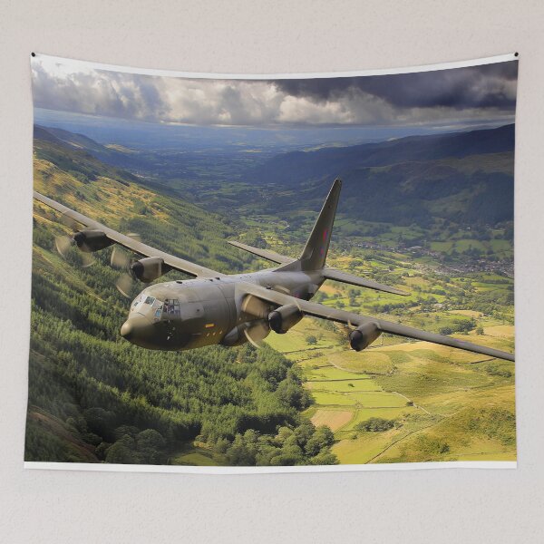 Item preview, RAF C-130 Hercules over Dales designed and sold by Skyframe Aviation.