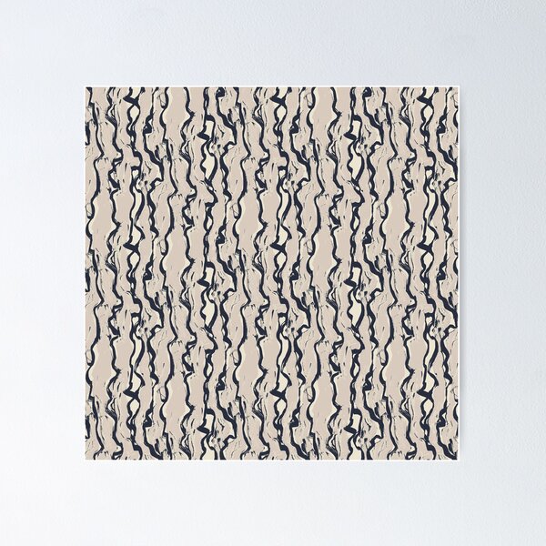 Item preview, Stripes painted Scandi pattern designed and sold by Pattern Palette Hub.